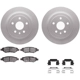 Purchase Top-Quality DYNAMIC FRICTION COMPANY - 4512-46092 - Rear Disc Brake Kit pa4