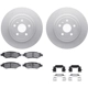 Purchase Top-Quality DYNAMIC FRICTION COMPANY - 4512-46097 - Rear Disc Brake Kit pa1