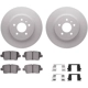 Purchase Top-Quality DYNAMIC FRICTION COMPANY - 4512-46135 - Rear Disc Brake Kit pa2