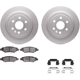 Purchase Top-Quality DYNAMIC FRICTION COMPANY - 4512-46145 - Rear Disc Brake Kit pa4