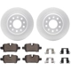 Purchase Top-Quality DYNAMIC FRICTION COMPANY - 4512-47064 - Rear Brake Kit pa4