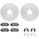 Purchase Top-Quality DYNAMIC FRICTION COMPANY - 4512-47088 - Rear Disc Brake Kit pa1