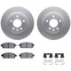 Purchase Top-Quality DYNAMIC FRICTION COMPANY - 4512-47091 - Rear Disc Brake Kit pa1