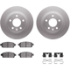 Purchase Top-Quality DYNAMIC FRICTION COMPANY - 4512-47091 - Rear Disc Brake Kit pa4