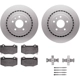 Purchase Top-Quality DYNAMIC FRICTION COMPANY - 4512-47092 - Rear Disc Brake Kit pa4