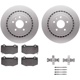 Purchase Top-Quality DYNAMIC FRICTION COMPANY - 4512-47093 - Rear Disc Brake Kit pa4