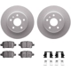 Purchase Top-Quality DYNAMIC FRICTION COMPANY - 4512-47100 - Rear Disc Brake Kit pa3