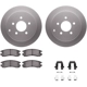 Purchase Top-Quality DYNAMIC FRICTION COMPANY - 4512-47111 - Rear Brake Kit pa2