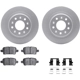 Purchase Top-Quality DYNAMIC FRICTION COMPANY - 4512-47120 - Rear Disc Brake Kit pa1
