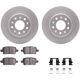 Purchase Top-Quality DYNAMIC FRICTION COMPANY - 4512-47120 - Rear Disc Brake Kit pa5