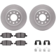 Purchase Top-Quality DYNAMIC FRICTION COMPANY - 4512-47121 - Rear Disc Brake Kit pa2