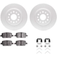 Purchase Top-Quality DYNAMIC FRICTION COMPANY - 4512-48074 - Rear Disc Brake Kit pa3