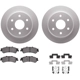 Purchase Top-Quality DYNAMIC FRICTION COMPANY - 4512-48108 - Rear Brake Kit pa2