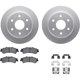 Purchase Top-Quality DYNAMIC FRICTION COMPANY - 4512-48109 - Rear Disc Brake Kit pa1