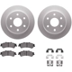 Purchase Top-Quality DYNAMIC FRICTION COMPANY - 4512-48109 - Rear Disc Brake Kit pa5