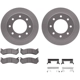 Purchase Top-Quality DYNAMIC FRICTION COMPANY - 4512-48112 - Rear Disc Brake Kit pa5