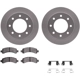 Purchase Top-Quality DYNAMIC FRICTION COMPANY - 4512-48113 - Rear Disc Brake Kit pa4