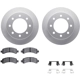 Purchase Top-Quality DYNAMIC FRICTION COMPANY - 4512-48115 - Rear Disc Brake Kit pa1