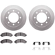 Purchase Top-Quality DYNAMIC FRICTION COMPANY - 4512-48115 - Rear Disc Brake Kit pa3