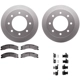 Purchase Top-Quality DYNAMIC FRICTION COMPANY - 4512-48142 - Rear Disc Brake Kit pa5