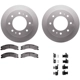Purchase Top-Quality Rear Disc Brake Kit by DYNAMIC FRICTION COMPANY - 4512-48143 pa4