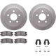 Purchase Top-Quality Rear Disc Brake Kit by DYNAMIC FRICTION COMPANY - 4512-52026 pa1