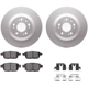 Purchase Top-Quality Rear Disc Brake Kit by DYNAMIC FRICTION COMPANY - 4512-58038 pa2
