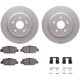 Purchase Top-Quality DYNAMIC FRICTION COMPANY - 4512-58047 - Brake Kit pa2