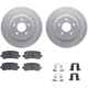 Purchase Top-Quality DYNAMIC FRICTION COMPANY - 4512-58048 - Rear Disc Brake Kit pa1