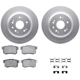 Purchase Top-Quality DYNAMIC FRICTION COMPANY - 4512-59132 - Rear Disc Brake Kit pa1