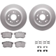 Purchase Top-Quality DYNAMIC FRICTION COMPANY - 4512-59132 - Rear Disc Brake Kit pa4