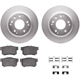 Purchase Top-Quality DYNAMIC FRICTION COMPANY - 4512-59147 - Rear Disc Brake Kit pa3