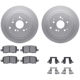 Purchase Top-Quality DYNAMIC FRICTION COMPANY - 4512-59158 - Rear Disc Brake Kit pa1