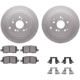 Purchase Top-Quality DYNAMIC FRICTION COMPANY - 4512-59158 - Rear Disc Brake Kit pa5