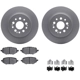 Purchase Top-Quality DYNAMIC FRICTION COMPANY - 4512-59206 - Rear Disc Brake Kit pa1