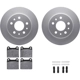 Purchase Top-Quality DYNAMIC FRICTION COMPANY - 4512-63117 - Rear Disc Brake Kit pa1