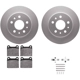 Purchase Top-Quality DYNAMIC FRICTION COMPANY - 4512-63118 - Rear Disc Brake Kit pa2