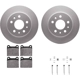 Purchase Top-Quality DYNAMIC FRICTION COMPANY - 4512-63119 - Rear Disc Brake Kit pa5