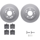 Purchase Top-Quality DYNAMIC FRICTION COMPANY - 4512-63125 - Rear Disc Brake Kit pa1