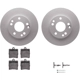 Purchase Top-Quality DYNAMIC FRICTION COMPANY - 4512-63125 - Rear Disc Brake Kit pa4