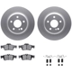 Purchase Top-Quality DYNAMIC FRICTION COMPANY - 4512-63138 - Rear Disc Brake Kit pa1