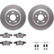Purchase Top-Quality DYNAMIC FRICTION COMPANY - 4512-63138 - Rear Disc Brake Kit pa5