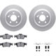 Purchase Top-Quality DYNAMIC FRICTION COMPANY - 4512-63166 - Rear Disc Brake Kit pa1