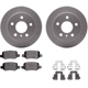 Purchase Top-Quality DYNAMIC FRICTION COMPANY - 4512-63188 - Rear Disc Brake Kit pa5