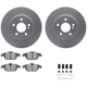 Purchase Top-Quality DYNAMIC FRICTION COMPANY - 4512-63190 - Rear Disc Brake Kit pa1