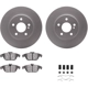 Purchase Top-Quality DYNAMIC FRICTION COMPANY - 4512-63190 - Rear Disc Brake Kit pa3