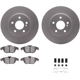 Purchase Top-Quality DYNAMIC FRICTION COMPANY - 4512-63191 - Rear Disc Brake Kit pa3