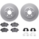 Purchase Top-Quality DYNAMIC FRICTION COMPANY - 4512-63200 - Rear Disc Brake Kit pa1