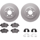 Purchase Top-Quality DYNAMIC FRICTION COMPANY - 4512-63200 - Rear Disc Brake Kit pa2