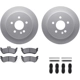 Purchase Top-Quality DYNAMIC FRICTION COMPANY - 4512-63208 - Rear Disc Brake Kit pa1